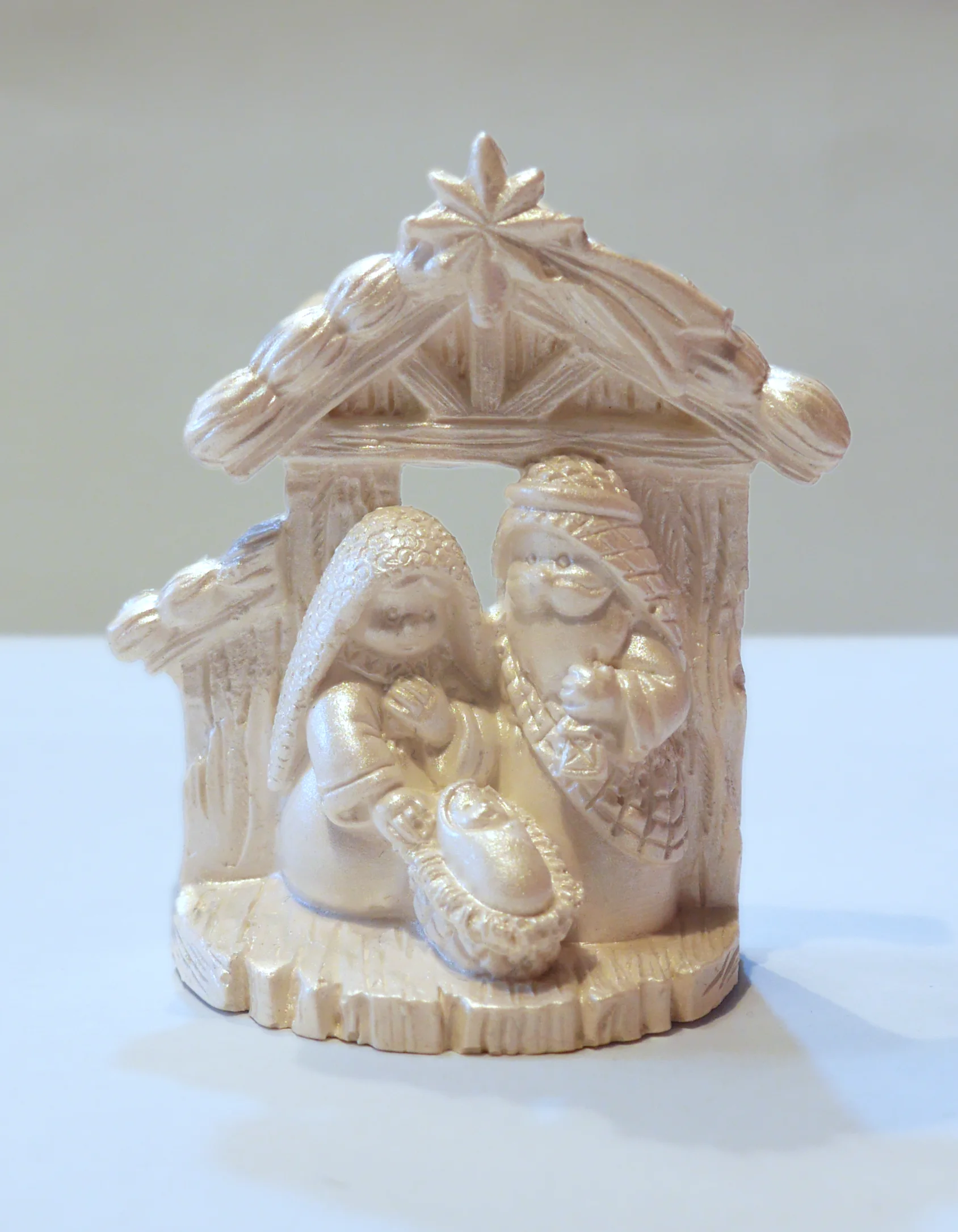 Perleťový mini betlém