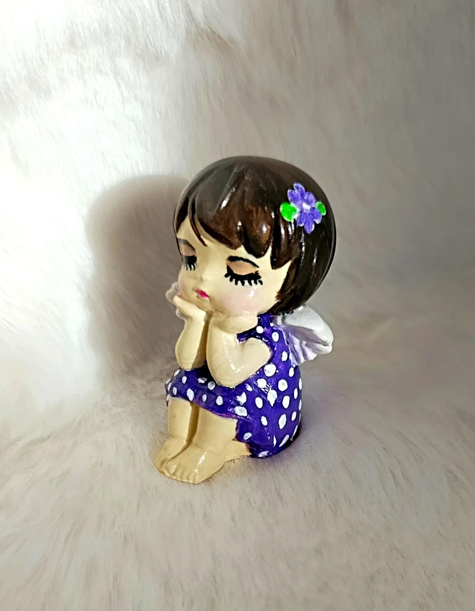 Holčičí andělka fialová